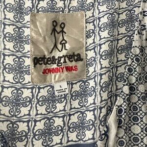 Johnny Was Pete & Greta silk Maxi Dress